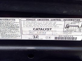 2004 HONDA CR-V, BLACK, LX MODEL, 2.4L, AT, FWD, AT.  A25205